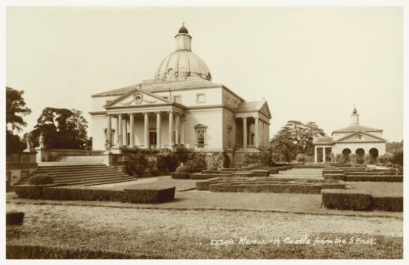 Mereworth Kalesi, Kent (s/b fotoğraf) by English Photographer