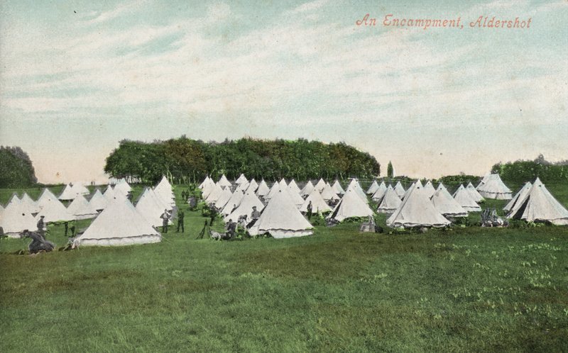 Askeri kamp alanı, Aldershot, Hampshire (fotoğraf) by English Photographer