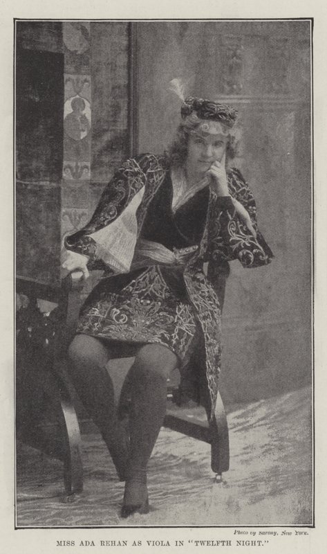Miss Ada Rehan, Twelfth Night