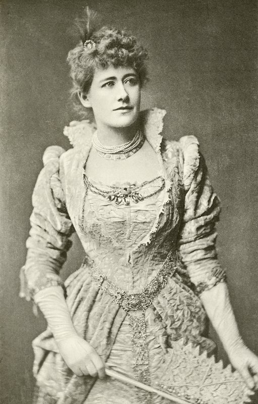 Bayan Ellen Terry Beatrice olarak (gravür) by English Photographer