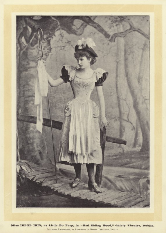 Bayan Irene Iris, Kırmızı Başlıklı Kız, Gaiety Tiyatrosu, Dublin