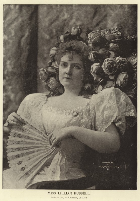 Bayan Lillian Russell by English Photographer