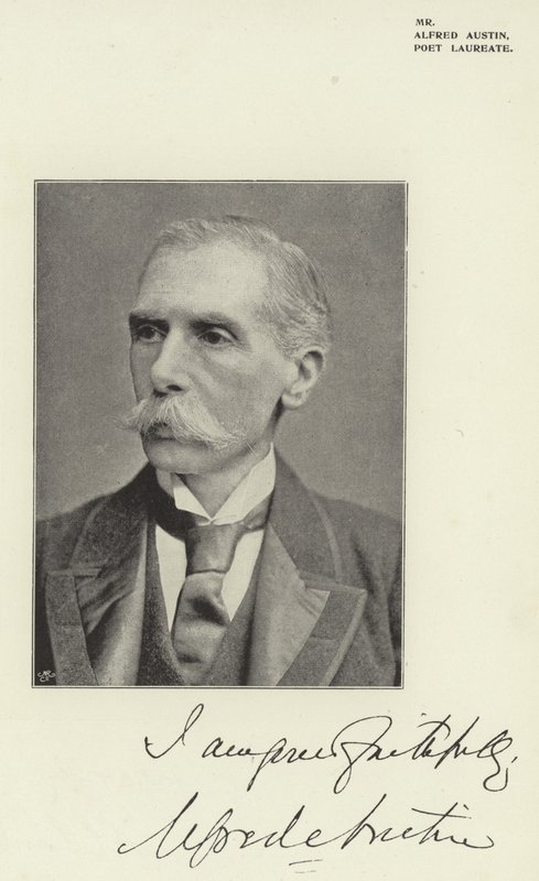 Bay Alfred Austin, Şair Ödüllü by English Photographer