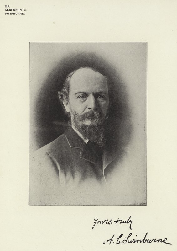 Bay Algernon C Swinburne by English Photographer