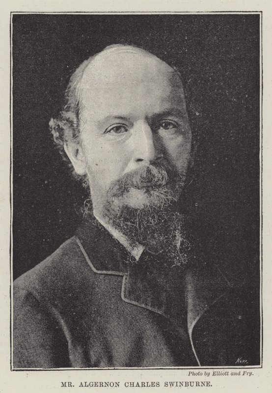 Bay Algernon Charles Swinburne by English Photographer
