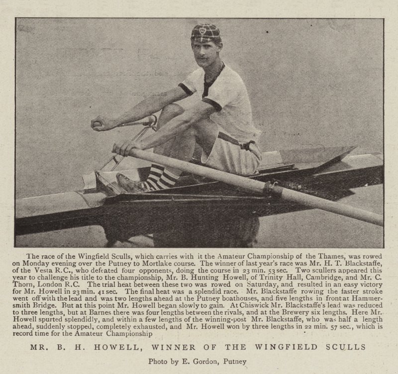 Bay BH Howell, Wingfield Sculls