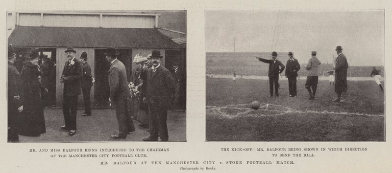 Bay Balfour, Manchester City - Stoke Futbol Maçında by English Photographer