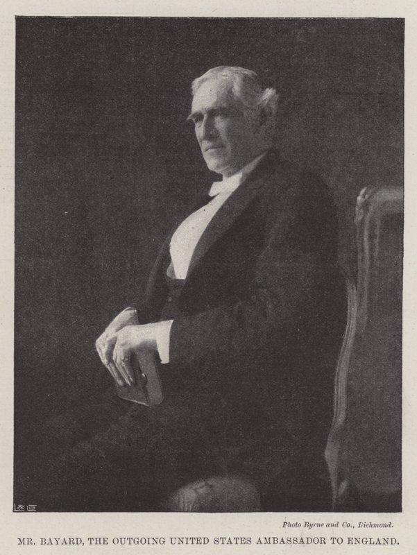 Bayard, Giden Amerika Birleşik Devletleri İngiltere Büyükelçisi by English Photographer