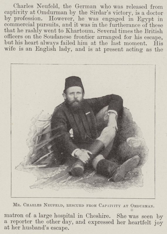 Bay Charles Neufeld, Omdurman