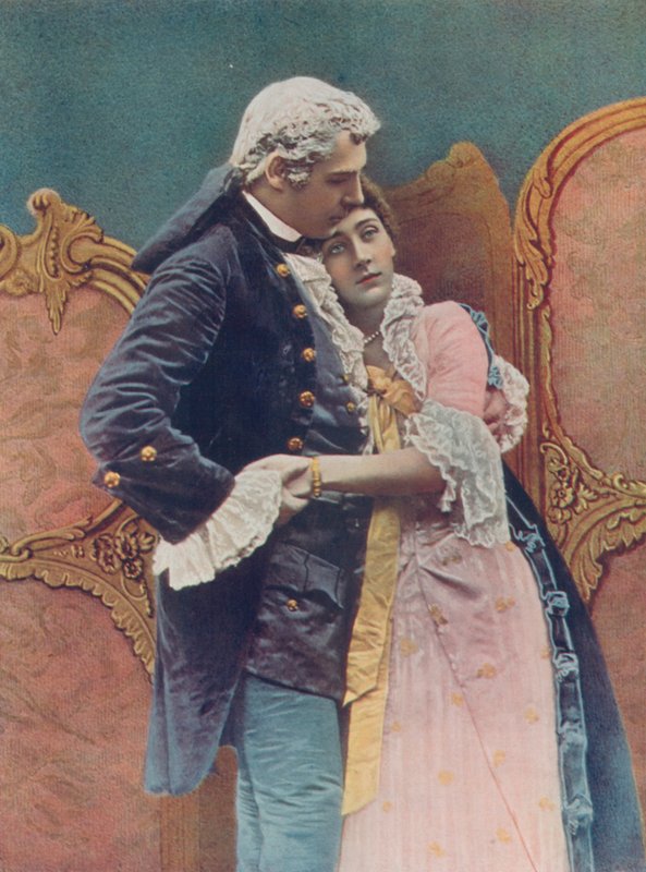Bay Charles Wyndham ve Bayan Mary Moore by English Photographer