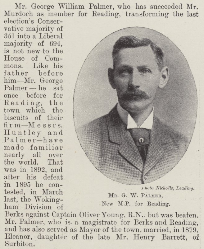 Bay GW Palmer, Okuma için Yeni Milletvekili by English Photographer
