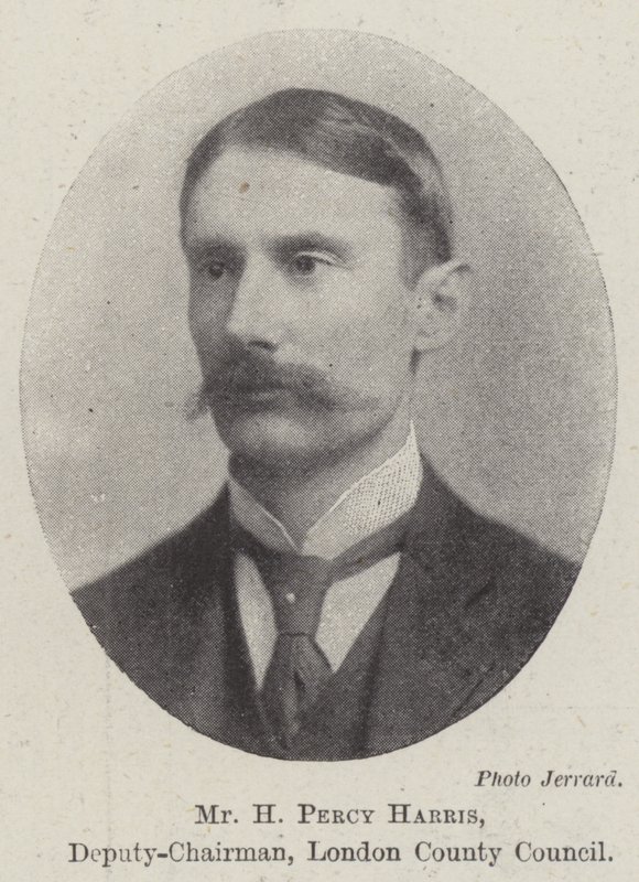 Bay H Percy Harris, Başkan Yardımcısı, London County Council by English Photographer