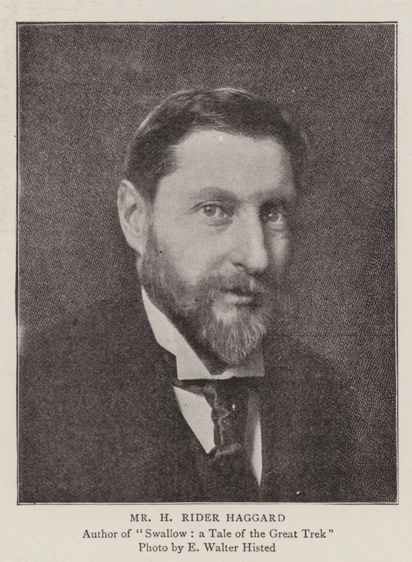 Bay H Rider Haggard, Yeni Dizimizin Yazarları by English Photographer