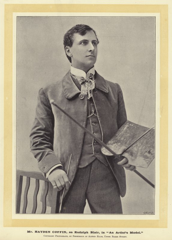 Bay Hayden Tabutu, Sanatçı Modelinde Rudolph Blair rolünde by English Photographer