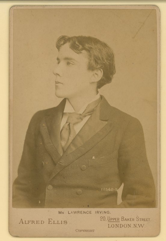 Bay Lawrence Irving, oyun yazarı by English Photographer