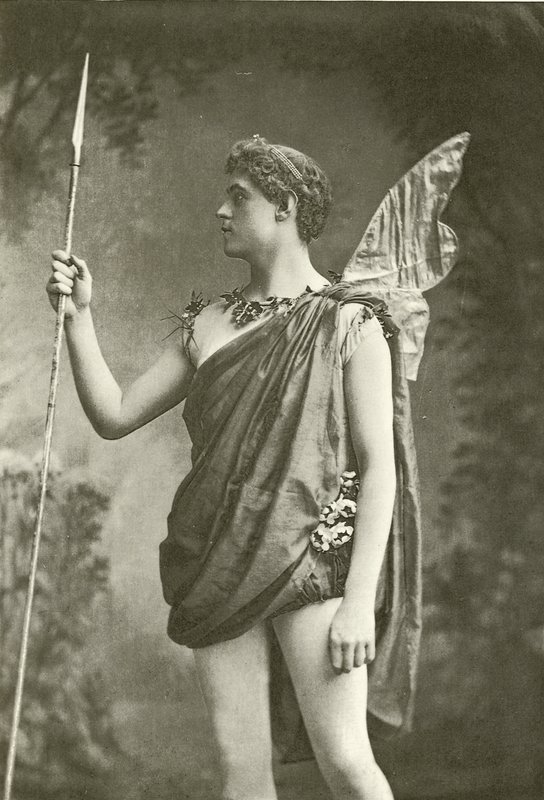 Bay Otto Stuart Oberon olarak (gravür) by English Photographer