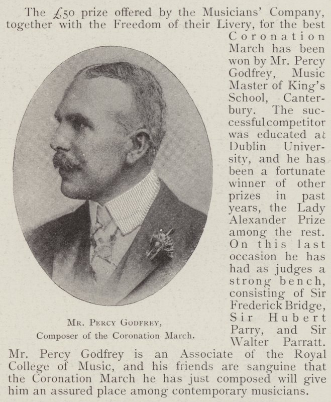Bay Percy Godfrey, Coronation March