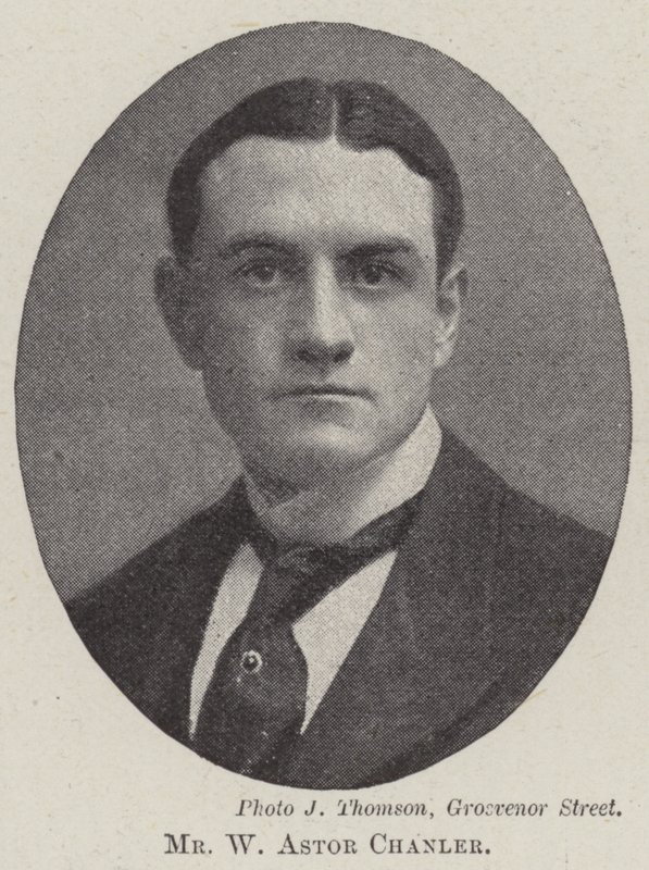 Bay W Astor Chanler by English Photographer