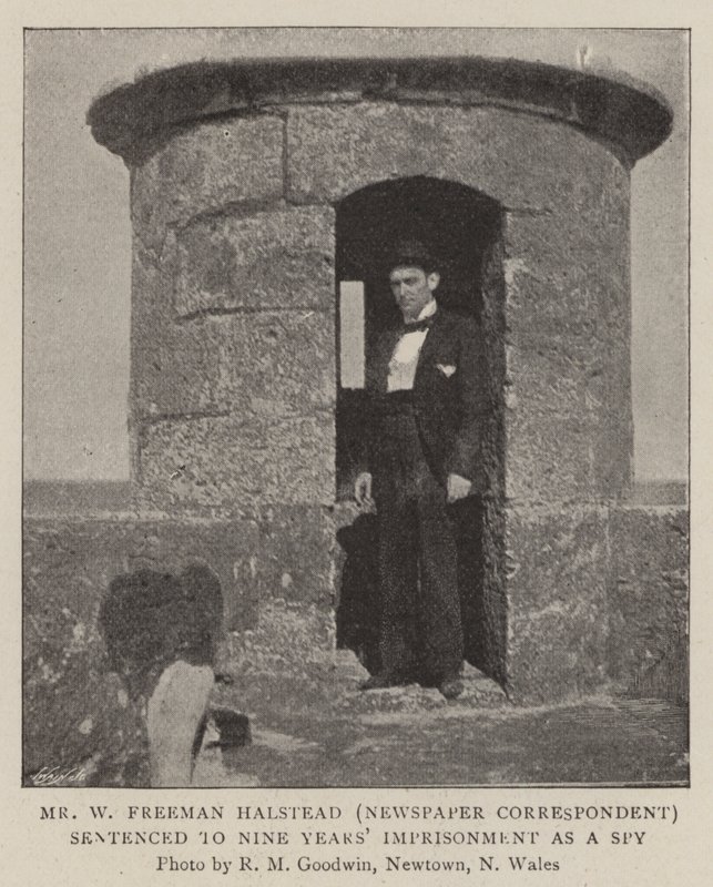 Bay W Freeman Halstead (Gazete Muhabiri) Casus Olarak Dokuz Yıl Hapse Mahkûm Edildi by English Photographer