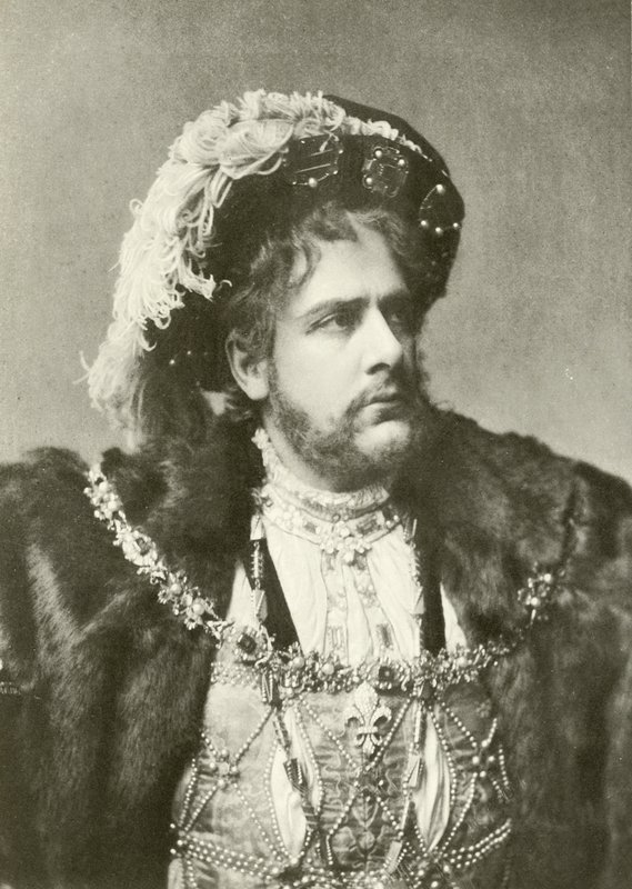 Bay William Terriss Henry VIII olarak (gravür) by English Photographer