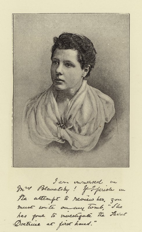 Bayan Annie Besant by English Photographer