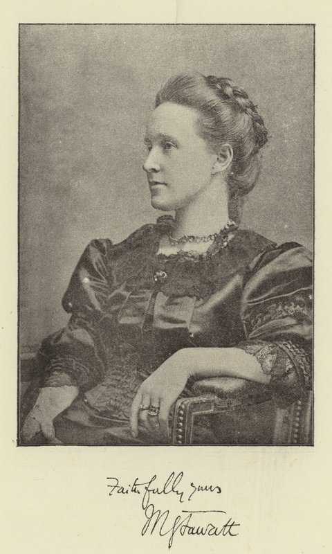 Bayan Henry Fawcett by English Photographer