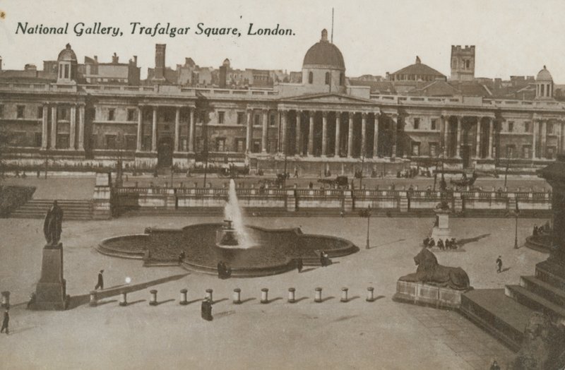 Ulusal Galeri, Trafalgar Meydanı by English Photographer