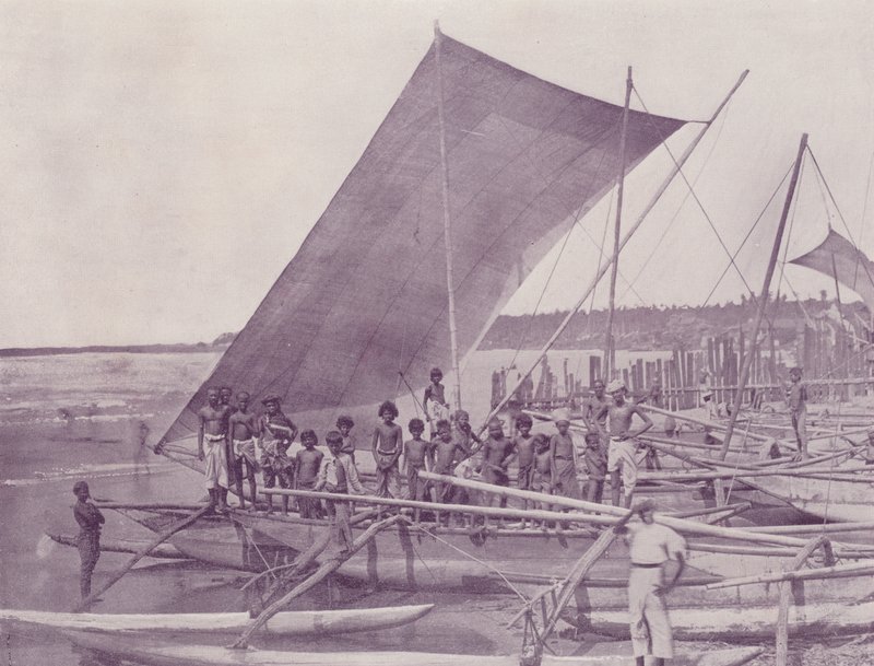 Yerli Balıkçı Tekneleri, Seylan by English Photographer