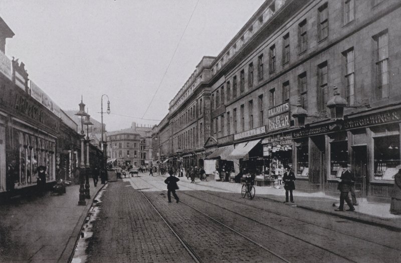 Newcastle, Clayton Street, Doğu (s/b fotoğraf) by English Photographer