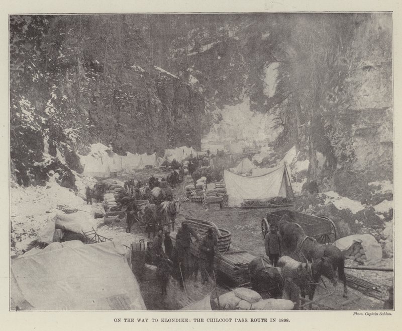 Klondike Yolunda, 1898