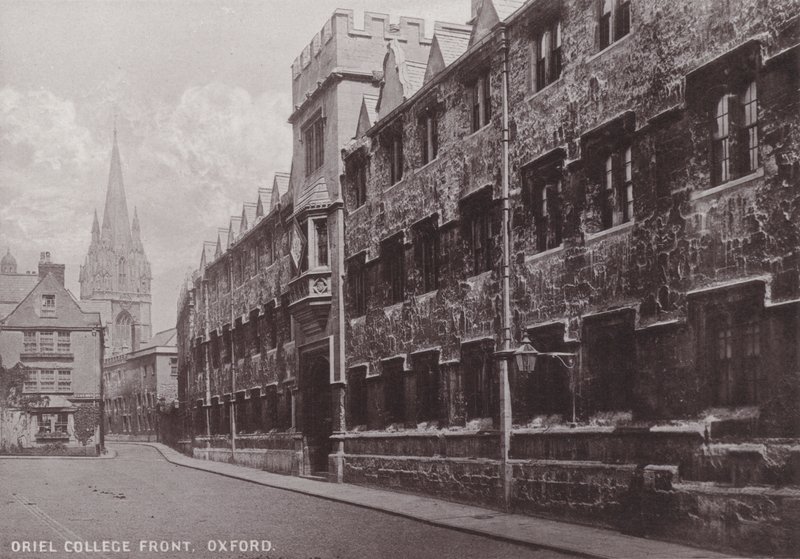 Oriel Koleji Ön, Oxford by English Photographer