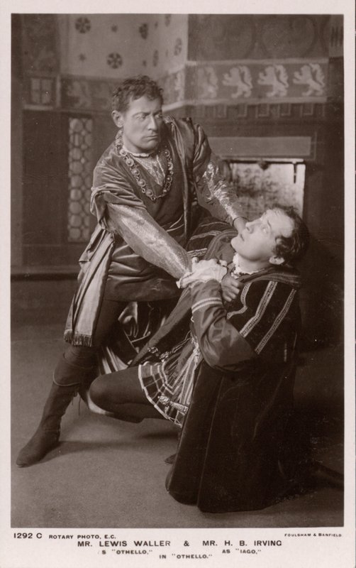 Othello, Iago, Lewis Waller ve H B Irving