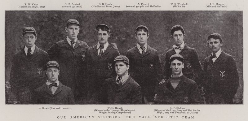 Amerikalı Ziyaretçilerimiz, Yale Athletic Team by English Photographer