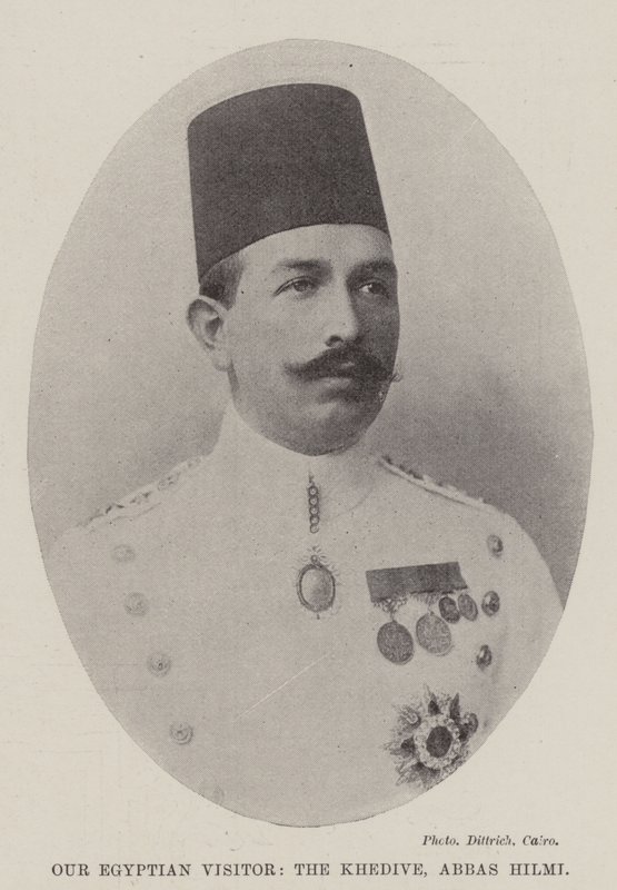Mısırlı Ziyaretçimiz Hidiv Abbas Hilmi by English Photographer