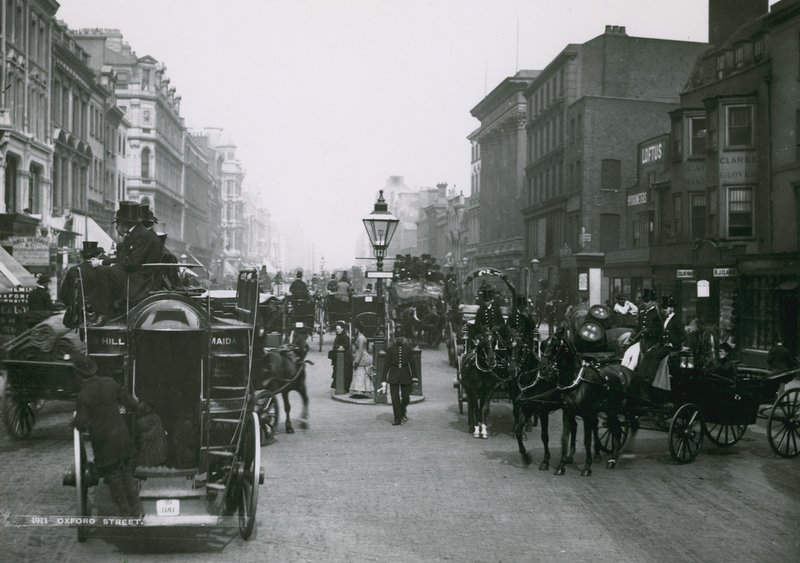 Oxford Caddesi, Londra by English Photographer