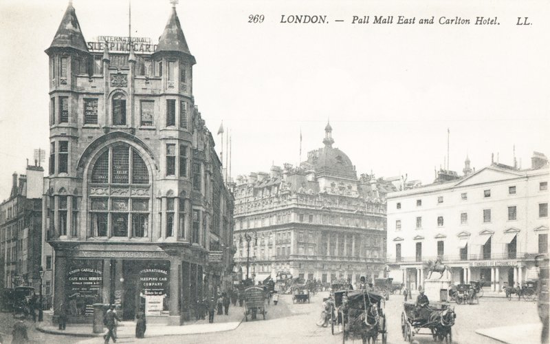 Pall Mall Doğu ve Carlton Oteli by English Photographer