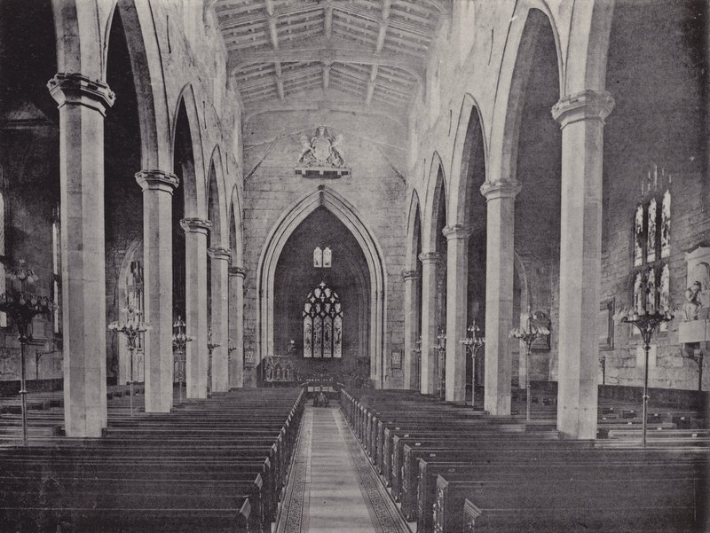 Parish Kilisesi, Sheffield (s/b fotoğraf) by English Photographer