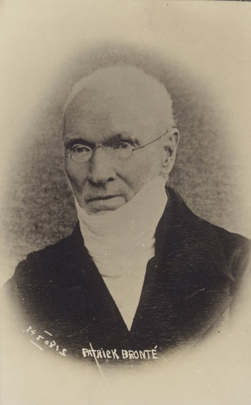 Patrick Bronte (1777-1861), İrlanda doğumlu İngiliz papaz ve şair by English Photographer