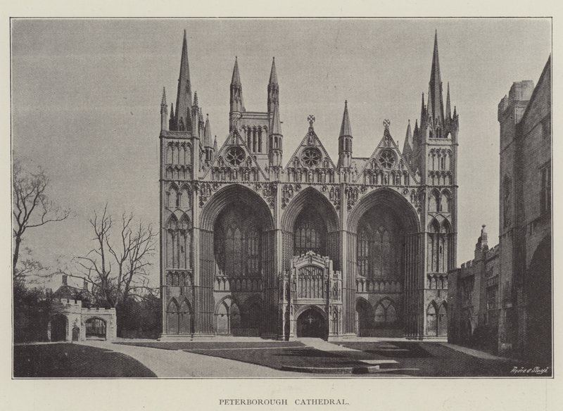 Peterborough Katedrali by English Photographer