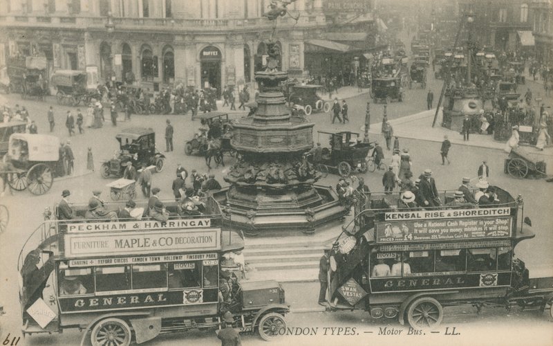 Piccadilly Sirki, Londra by English Photographer