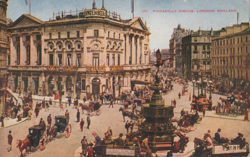 Piccadilly Sirki, Londra by English Photographer