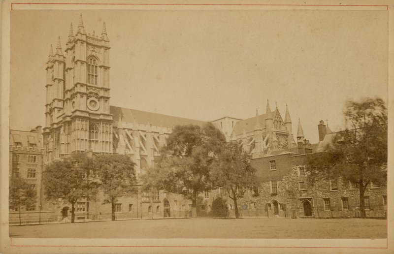 Westminster Abbey Kartpostalı by English Photographer