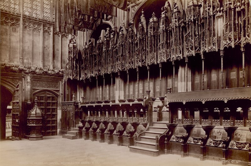 Westminster Abbey Kartpostalı by English Photographer