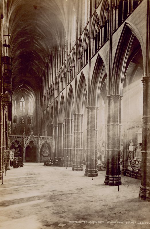 Westminster Abbey Kartpostalı by English Photographer
