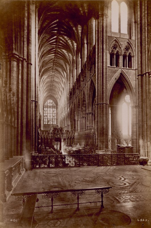 Westminster Abbey Kartpostalı by English Photographer