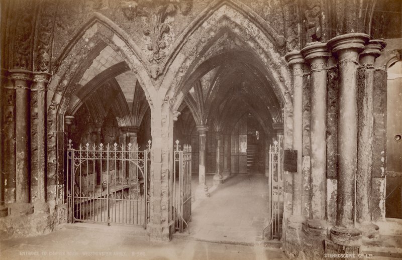 Westminster Abbey Kartpostalı by English Photographer
