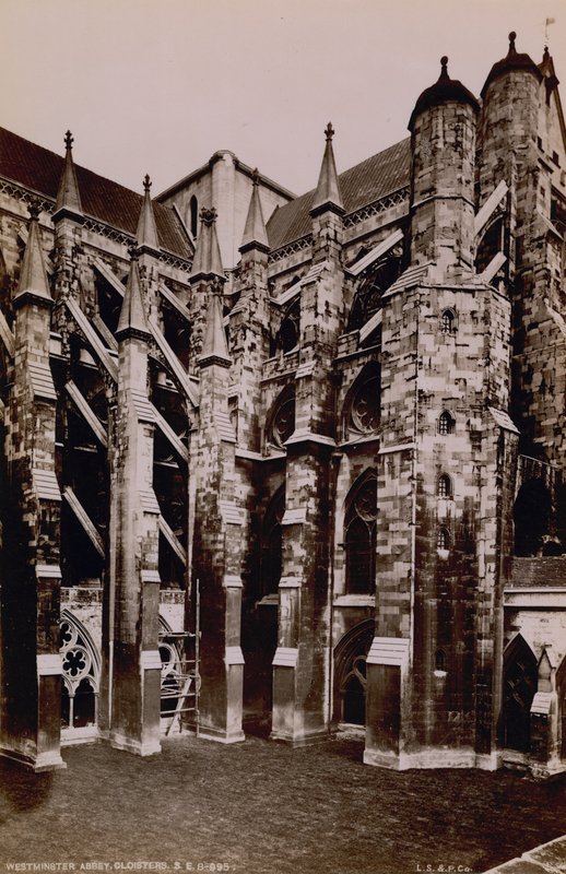 Westminster Abbey Kartpostalı by English Photographer