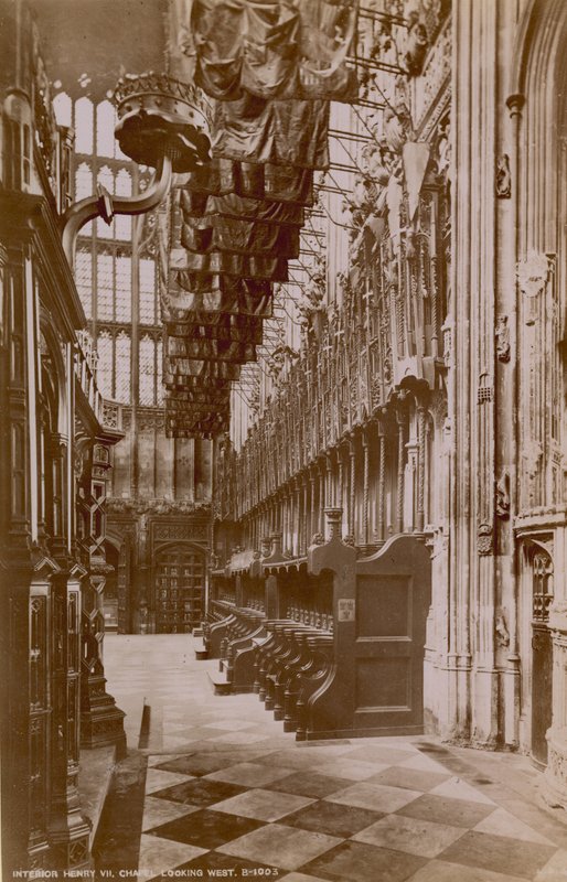 Westminster Abbey Kartpostalı by English Photographer