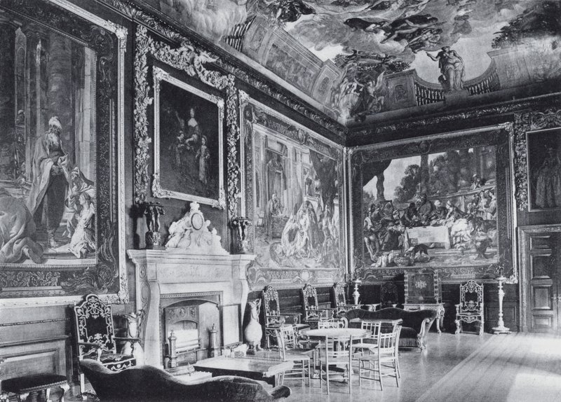 Varlık Odası, Windsor Şatosu (s/b fotoğraf) by English Photographer