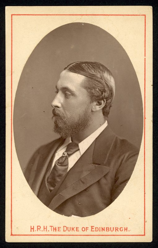Prens Alfred, Edinburgh Dükü by English Photographer